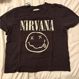 H&M Black Nirvana Kids T-Shirt